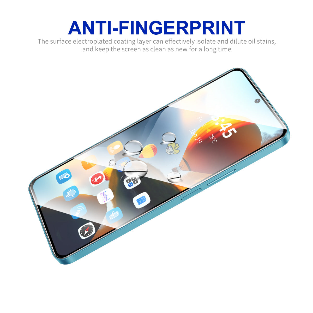 ENKAY HAT PRINCE 2Pcs for OnePlus Ace 5G Screen Protector 0.26mm 2.5D High Aluminium-silicon Glass Film ENKAY HAT PRINCE 2Pcs for OnePlus Ace 5G Screen Protector 0.26mm 2.5D High Aluminium-silicon Glass Film